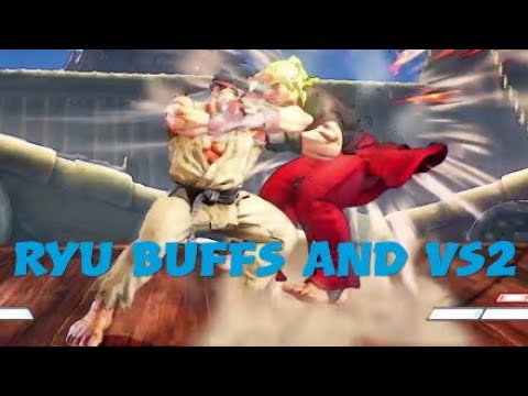 SFV Season 5 Ryu buffs and V-Skill 2!