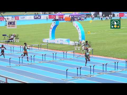 Tobi Amusan wins women's 100m hurdles heat 2 2018 African Athletics Championships Asaba