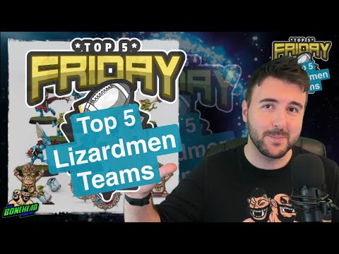 Die Top 5 der Echsenmenschen-Teams – Top 5 Freitag (Bonehead Podcast)