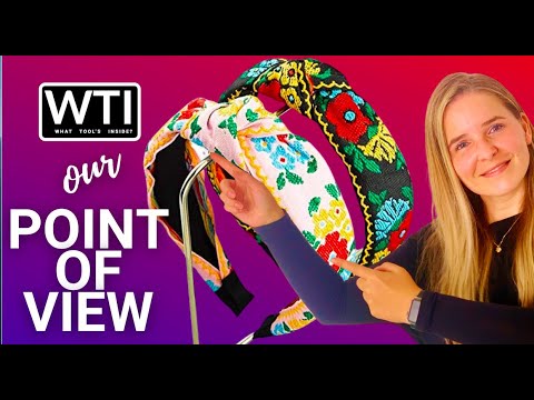 Purple Cherry Embroidery Head Pieces - WTI product video review