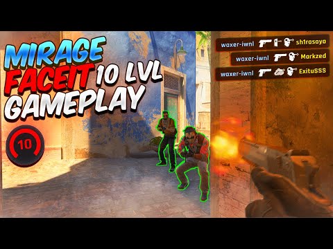 CS2 - SİZLE KONUŞARAK OYNUYORUM - (Solo Faceit 10 LVL Mirage Full Gameplay)