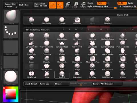 Z-brush 4 R2 dyna-mesh intro.mp4