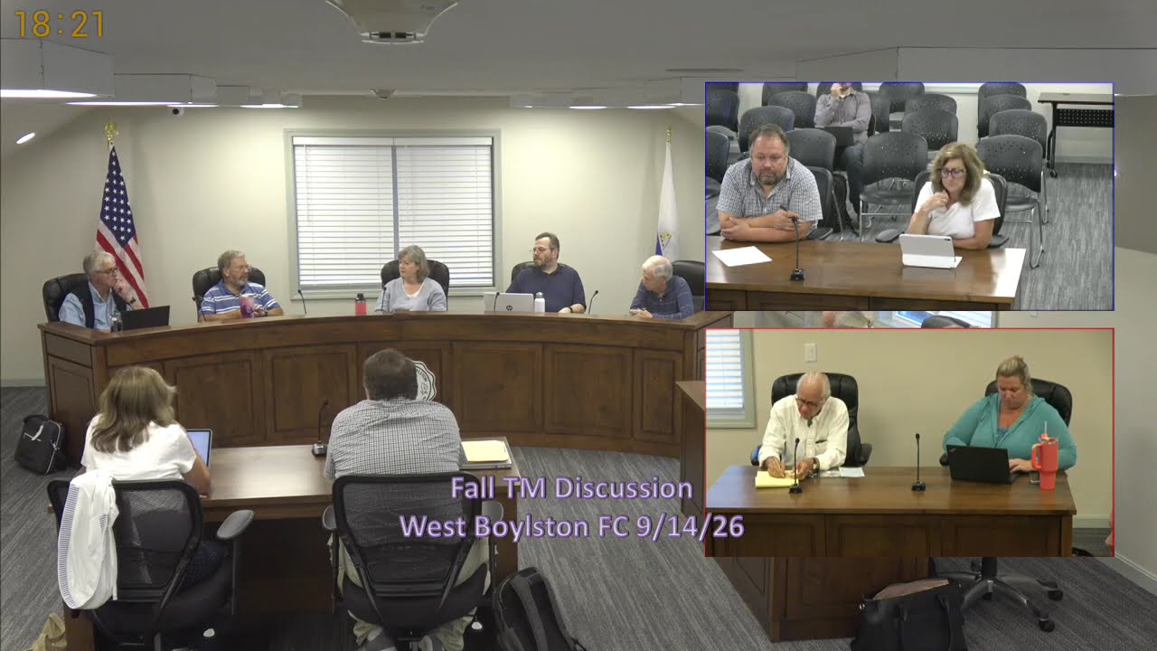 From the Finance Committee