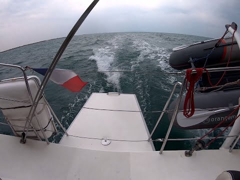 Sailing the Mistral on a Neel 45 Trimaran