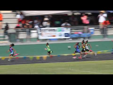 TTB Track Club 5-14-16 7-8 Girls 100M Heat 1