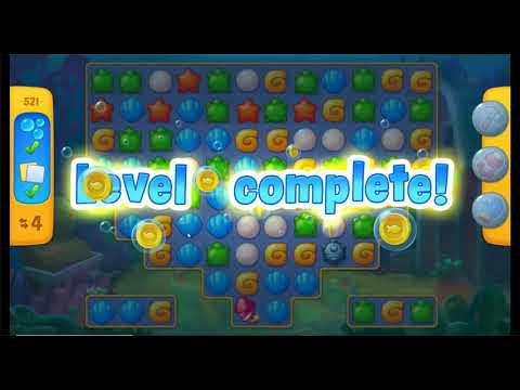 Fishdom Super Hard Level 521 Completed
