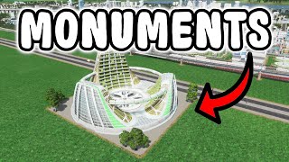 The BEST way to benefit your City - MONUMENTS!