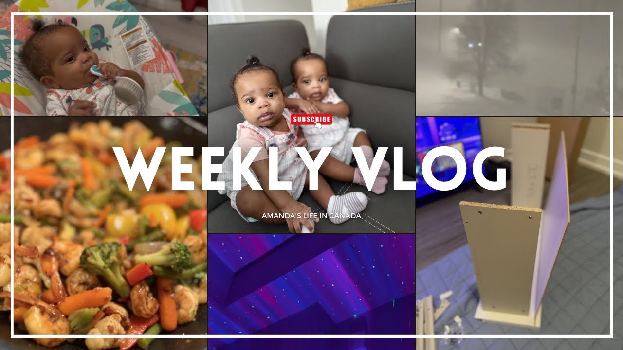 WEEKLY VLOG: My Car SPUN OUT!! **Terrified** | Snow Storm!! | FINALLY Set Up IKEA FURNITURE + More!