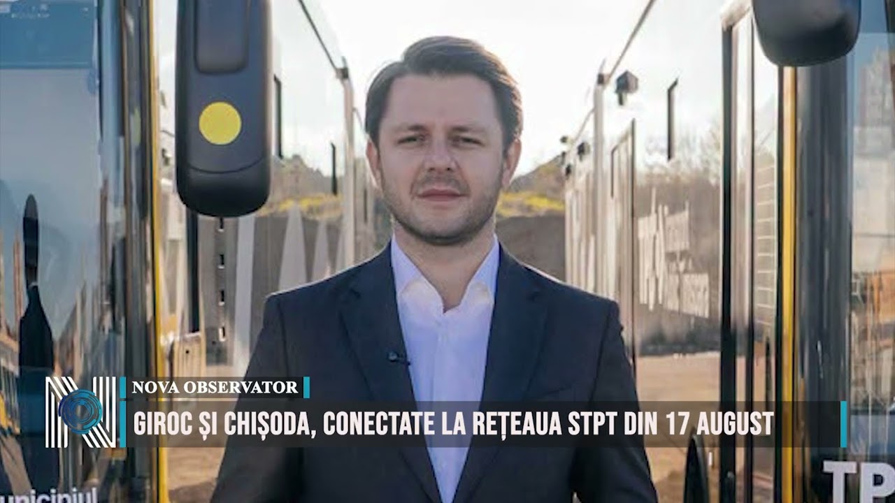 Giroc și Chișoda, conectate la rețeaua STPT din 17 august