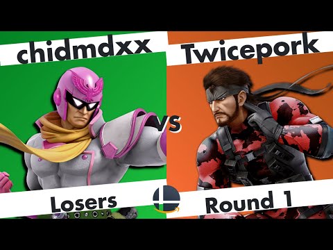 Microzoning C-19 #16: Chidmdxx (Captain Falcon) vs Twicepork (Snake) - Loser's Round 1 NO SOUND :(