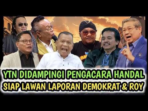 YTN, Accompanied by a Reliable Lawyer, is Ready to Fight the Democrats & Roy Suryo 🔥🔥