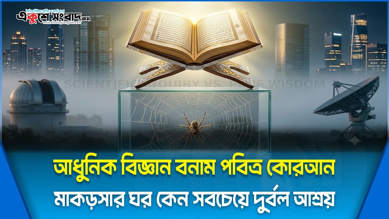  আধুনিক বিজ্ঞান বনাম পবিত্র কোরআন মাকড়সার ঘর কেন সবচেয়ে দুর্বল আশ্রয়