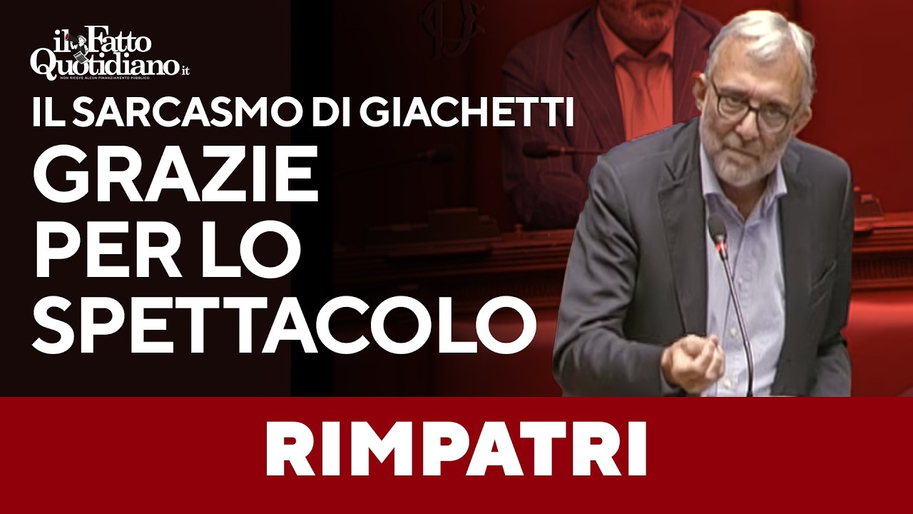 Il sarcasmo di Giachetti: "Grazie a Futuro Nazionale e alla maggioranza per lo spettacolo"
