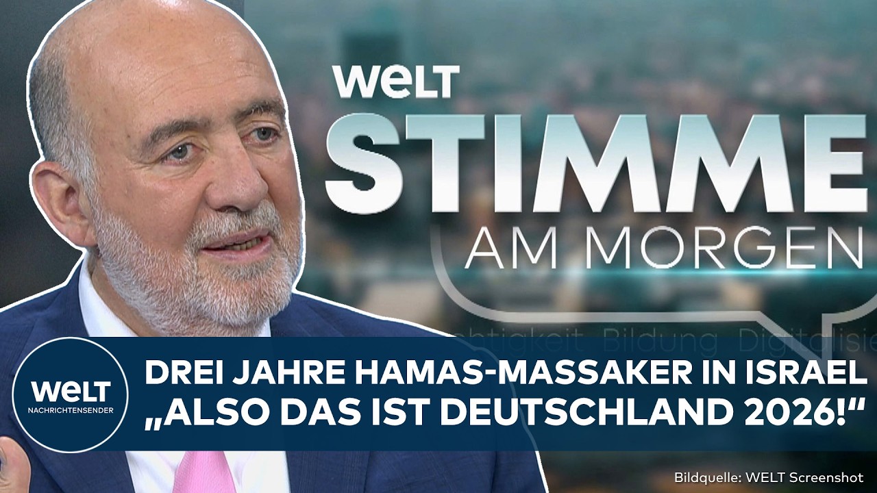 ISRAEL: Drei Jahre nach Hamas-Massaker! Botschafter Ron Prosor kritisiert Antisemitismus in Berlin