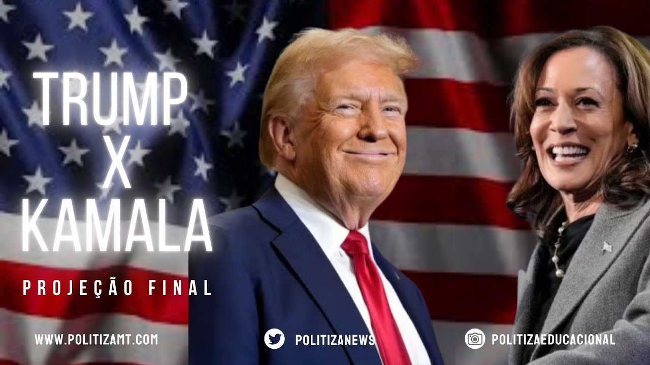 Trump x Kamala - Projeção final