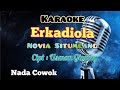 ERKADIOLA NOVIA SITUMEANG KARAOKE LAGU KARO NADA COWOK