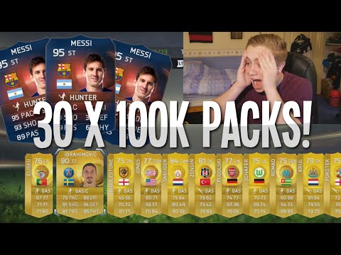 FIFA 15 - MY BEST PACK OPENING EVER! | 30 x 100k Packs