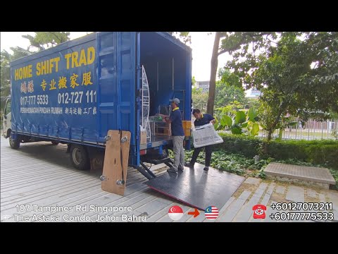 [VLOG] 新马搬家 (Tampines SG☞The Astaka Condo JB)