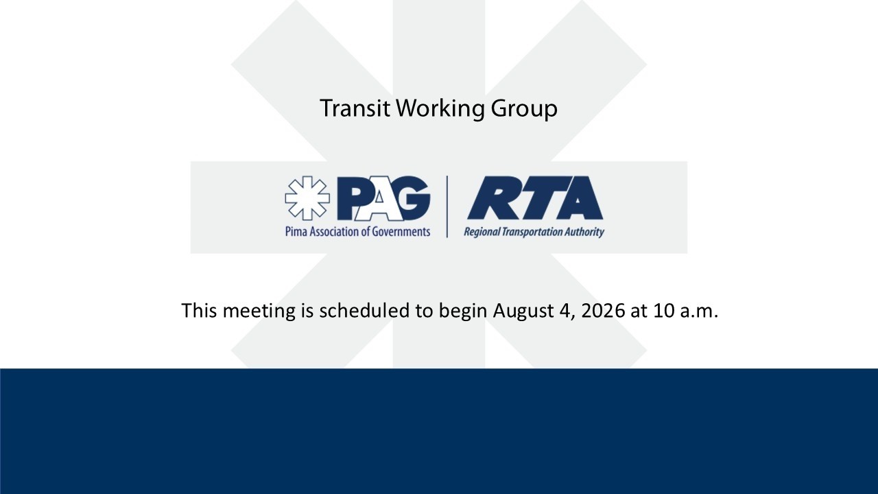 Transit Working Group - August 4, 2026, 10:00 a.m.