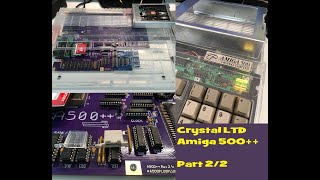 Crystal Clear Limited Amiga 500 Ultra Replacement Case with A500++ Part 5/5