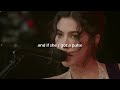 Gracie Abrams Blowing Smoke Lyrics Live Performance