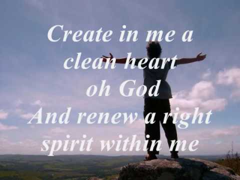 download lagu mp3 mp4 Create In Me A Clean Heart, download lagu Create In Me A Clean Heart gratis, unduh video klip Create In Me A Clean Heart