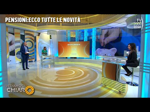 Vediamoci Chiaro, 11 ottobre 2022 - Pensioni, ecco tutte le novità