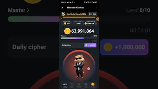 Today's 6 Million Hamster Kombat Coins | Daily Cypher and Daily Combo