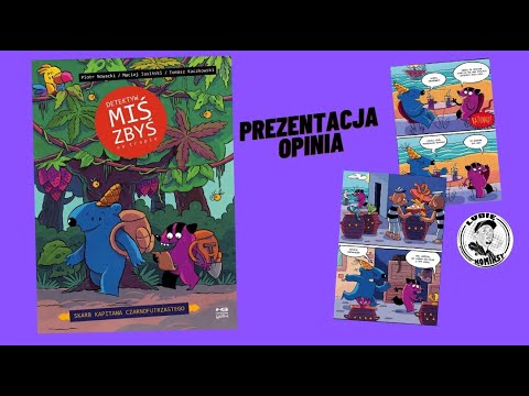 Detektyw Miś Zbyś na tropie i Skarb kapitana Czarnofutrzastego - #476 prezentacja i opinia