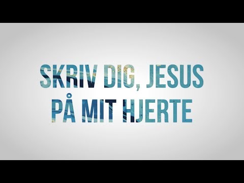 Hør Skriv dig, Jesus, på mit hjerte // Å-festival på youtube