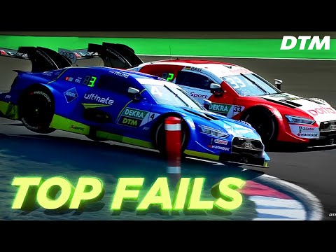 EPIC RACING FAILS 🏎️🔥🙈  DTM Fail Compilation