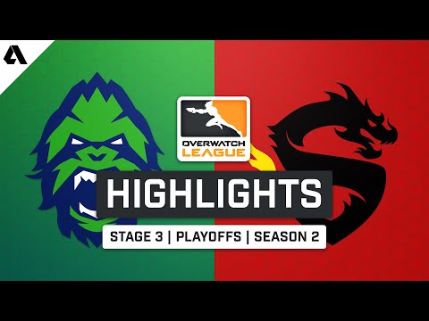 Vancouver Titans vs. Shanghai Dragons | Overwatch League S2 Highlights - Stage 3 Playoffs Day 3