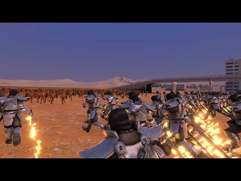 2500 Golden Knight's  vs 2000 Soul Tyrant's | Ultimate Epic Battle Simulator |