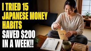 I Tried Japan's 15 Money-Saving Habits for a Week — I Wasn't Ready for What Happened