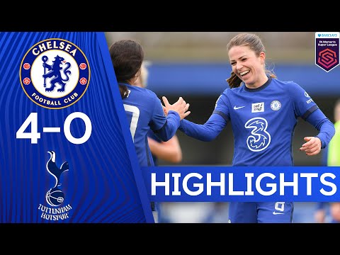Chelsea 4-0 Spurs | Melanie Leupolz 30 Yard Stunner Extends Winning Streak | Women's Super League