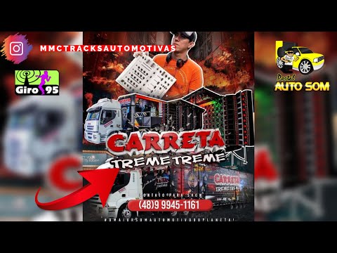 Cd Carreta Treme Treme 2021 Dj Ronaldo a Revolução