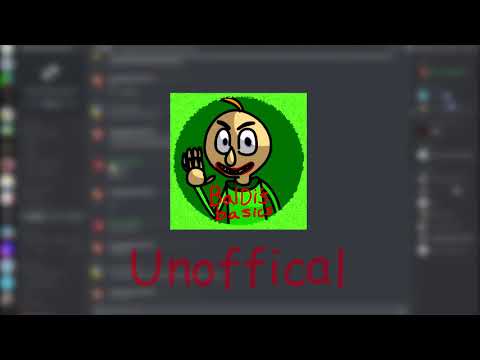 Baldi's Basics Discord Server! (LINK FIXED)