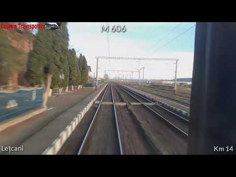Iași-Pașcani Full Video Rear View + O întrecere feroviară