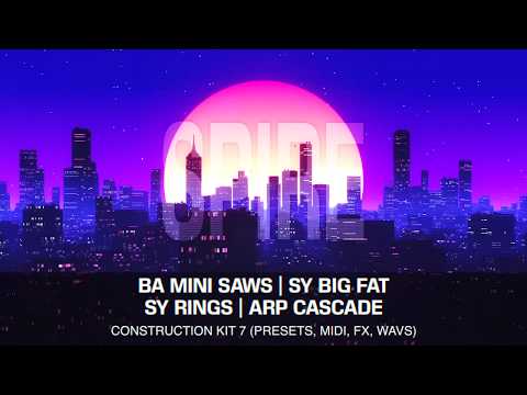 SYNTHWAVE - Spire Presets, MIDI, Construction Kits