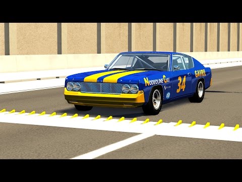 Spike Strip High Speed Crashes #1 – BeamNG Drive