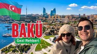 BAKÜ VLOG | Azerbaycan Bakü Gezi Rehberi, Yemek, Müzeler
