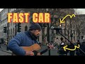 AMAZING BUSKER sings an epic song | Tracy Chapman - Fast Car