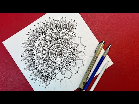 Find Your Zen with this Mandala Drawing Tutorial (080)