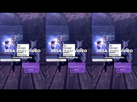 PRESET FF TIPS HUBUNGAN LANGGENG ADALAH KOMUNIKASI TREND 🤩😍