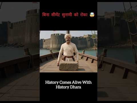 Padmadurg Fort | The Secret Zig-Zag Architectre That Defeats Tsunamis #history #maratha