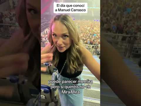 The day I met Manuel Carrasco #manuel #carrasco #madrid #concert