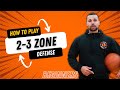 How To Play 2 3 Zone Defense For Youth Basketball
