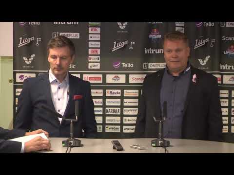 SaiPa–Lukko -lehdistötilaisuus 24.10.2018