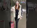 Shorts Raai Laxmi S Dapper Airport Look Is Comfy And Stylish Trending Shorts English News