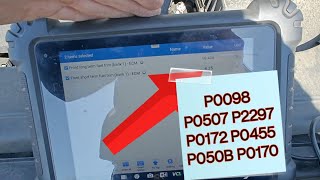2019 Volvo XC60 P0098 - P0507 - P2297 - P0172 - P0455 - P050B - P0170